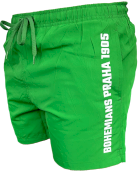 4355-plavky kratasy bohemians zelene predni